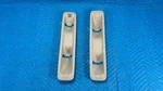 Oem Lexus GX470 3RD Row Seat Anchor Rail Trim Cover IVORY:LH00 2PC Set 2003-2009. Fixed Price $135.00.