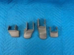 Lexus LX470 Front Driver's Seat Track Covers GRAY:LF10 4PC Set 1998-2002 Oem. Fixed Price $55.00.