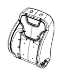 Jeep Oem 2014-2021 Cherokee Front Right Seat Foam 68297944AA New In Box. Fixed Price $140.00.