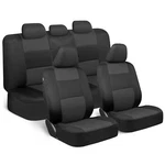 Car Seat Covers For Chevrolet Malibu Charcoal & Black W/ Split Bench. Fixed Price $32.99.
