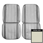 New Front Bucket Seat Covers Off White Pui Fits Buick Skylark 66US40U. Fixed Price $611.99.