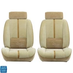 88-92 Camaro Front Buckets Seat Covers Upholstery Cloth Deluxe Interior Camel. Fixed Price $924.99.