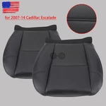 2007-14 For Cadillac Escalade Driver & Passenger Bottom Leather Seat Cover Black. Fixed Price $50.14.