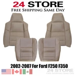 2002-2007 Ford F250 F350 Super Duty Driver & Passenger Seat Cover Tan 4PCS. Fixed Price $79.99.