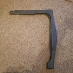 Saab 9-3 93 Front Left Hand Seat Cover Plastic Surround 12794276 2004 07 Grey. Fixed Price $39.99.