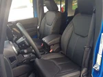Black Katzkin Leather Interior Seat Covers Fits 2013-2018 Jeep Wrangler Jk 4DR. Fixed Price $1595.00.
