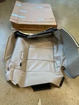 New Oem 2007-2010 Ford Crown Victoria Right Seat Pad Cushion Cover Camel Vinyl. Fixed Price $185.00.