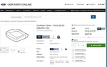 Ford Seat Cover Replacement Item # KC3Z-2662901-CA. Fixed Price $500.00.