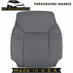 2008 2011 Fits Lexus LX570 Driver Top Leather W/perf Seat Cover Dark Gray. Fixed Price $175.70.