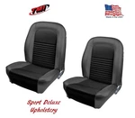 1967 Mustang Front Bucket Seat Deluxe Sport Upholstery- Pair- Black -in Stock!!. Fixed Price $601.45.