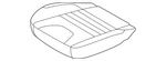 Genuine Ford Seat Cover CJ5Z-7862901-AB. Fixed Price $139.31.