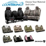Coverking Custom Front Row Skanda Camo Seat Covers For Nissan Truck/suvs. Fixed Price $299.99.
