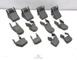 98-02 Oem Toyota Land Cruiser J100 Front Rear Seat Hinge Track Cover Set*. Fixed Price $229.95.