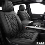 Mirozo Dodge Ram Seat Covers Full SET,5PCS Flat Back), Black. Fixed Price $196.52.