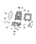 Genuine Mopar Power Seat Adjuster 68102129AB. Fixed Price $959.23.