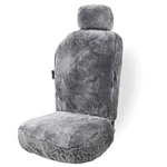 Zonetech Car Seat Cover, Sheepskin Winter Wool Auto Accessories 1-PACK Gray. Fixed Price $68.97.