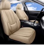 Coverado Front Only Universal Car Seat Covers, Nappa Leather Beide. Fixed Price $114.17.