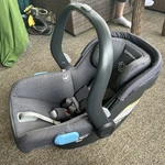 Uppababy Mesa Infant Carseat Smartsecure Technology Greyson Model 1017. Fixed Price $99.99.