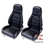 Seat Cover Kit For 1990-1997 Mazda Miata MX5 Faux Leather Front Black. Fixed Price $233.83.