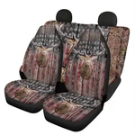 Xoenoiee Us Flag Deer Camo Forest Hunting Seat Covers Cars, Green/brown. Fixed Price $67.67.