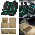 Fh Group Universal Fit Cloth Car Seat Covers For Suv - Solid Bench W/ Floor Mats. Fixed Price $59.99.