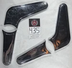Mercedes-benz W108 W109 Left + Right Full Set Chrome Seat Trim (435). Fixed Price $70.00.