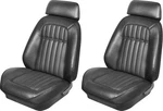 1969 Camaro; Sport Bucket Seat Upholstery; Deluxe Comfortweave; Front Only;. Fixed Price $708.99.