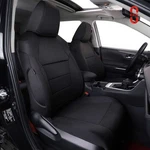 Ekr Custom Fit 2019-2025 Toyota RAV4 Hybrid Seat Covers Full Set Black Neoprene. Fixed Price $249.99.