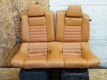 10-14 Ford Mustang S197 Coupe Seat Leather Bucket Cushion Interior Back Rear Oem. Fixed Price $279.99.