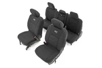 Rough Country 91041 Front/rear Seat Covers Black For 19-26 Ram 1500 Crew. Fixed Price $249.95.