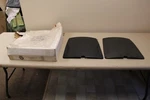 1970-1978 Corvette Al Knoch Seat Backs Pair Black. Fixed Price $125.00.