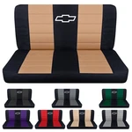 Truck Seat Covers Fits 1961 To 1986 Chevy C/k 10-20 Bench With Design. Fixed Price $89.99.