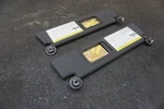 Set Of Left Right Sun Visor Nappa Leatherette Black 420857551D Audi R8 2008-15. Fixed Price $69.99.