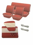 1965-66 Vw Bug Oem Classic Seat Upholstery And Two Tone Door Panel Set. Fixed Price $1475.17.