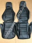 New Black Perforated Seat Covers Fits Porsche 911 1974-1977. Fixed Price $690.00.