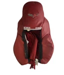 2005-2011 New Gm Red Corvette Upper Seat Covers Passenger Side W/ Stitching. Fixed Price $237.95.