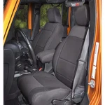Rugged Ridge Front Row Black Neoprene Seat Covers For 11-18 Jeep Wrangler Jk. Fixed Price $239.99.