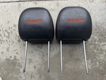 2006-2010 Dodge Charger Daytona Seat Pair Oem Orange Leather. Fixed Price $175.00.