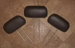2001-2006 Acura Mdx Rear Seat Head Rest Black Leather Set Of 3. Fixed Price $32.87.