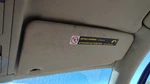 2000-2004 Audi A6 Passenger Right Sun Visor Oem Tan 4B0857552M28Y. Fixed Price $75.00.