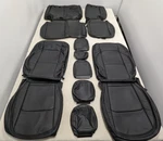 For Jeep Wrangler Unlimited 2018-2023 Black Interior Leather Seat Covers LQ72. Fixed Price $467.22.
