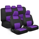 Bdk Polypro Car Seat Covers Full Set Purple. Fixed Price $51.99.