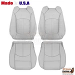 2013 To 2017 Gmc Acadia Slt Front Driver Passenger Leatherette Seat Cover Gray. Fixed Price $137.74.