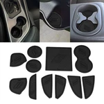 Cup Holder Door Pocket Center Liners Accessories For Challenger 2015-23 Black. Fixed Price $18.89.