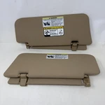 06-12 Mercedes X164 GL450 ML350 Front Left Right Side Sun Visor Pair Tan Oem. Fixed Price $92.82.