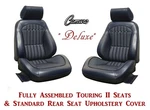 1969 Camaro Assembled Seats Deluxe Touring Ii & Convertible Rear Cover. Fixed Price $2238.58.