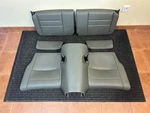 Porsche 992 Convertible Rear Back Seats Set Agave Green Club Leather. Fixed Price $3029.26.