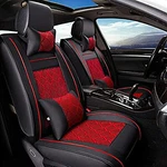 5-SEATS Deluxe Pu Leather Car Cover Set W/pillows Suv Front & Rear Cushions. Fixed Price $68.28.