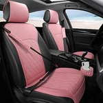 Sanwom Front Car Seat Covers - Leather With Storage Pocket And Pink. Fixed Price $71.75.