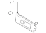 Genuine Audi Sun-visor 8S8-857-551-K-7C0. Fixed Price $152.43.